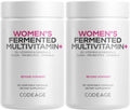 Codeage Multivitamínico Diario para Mujeres - 25+ Vitaminas y Minerales Fermentados con Probióticos - Pack de 2