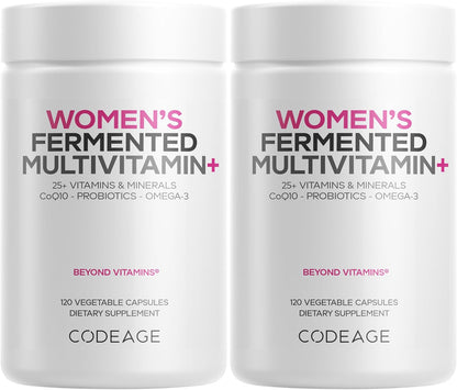 Codeage Multivitamínico Diario para Mujeres – Apoyo inmunitario: Las vitaminas C, D y el zinc contribuyen al – Image 1