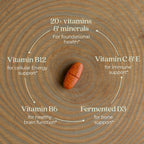 New Chapter Every Woman's One Daily 55+ - Multivitamínico para Mujeres - 72 Comprimidos
