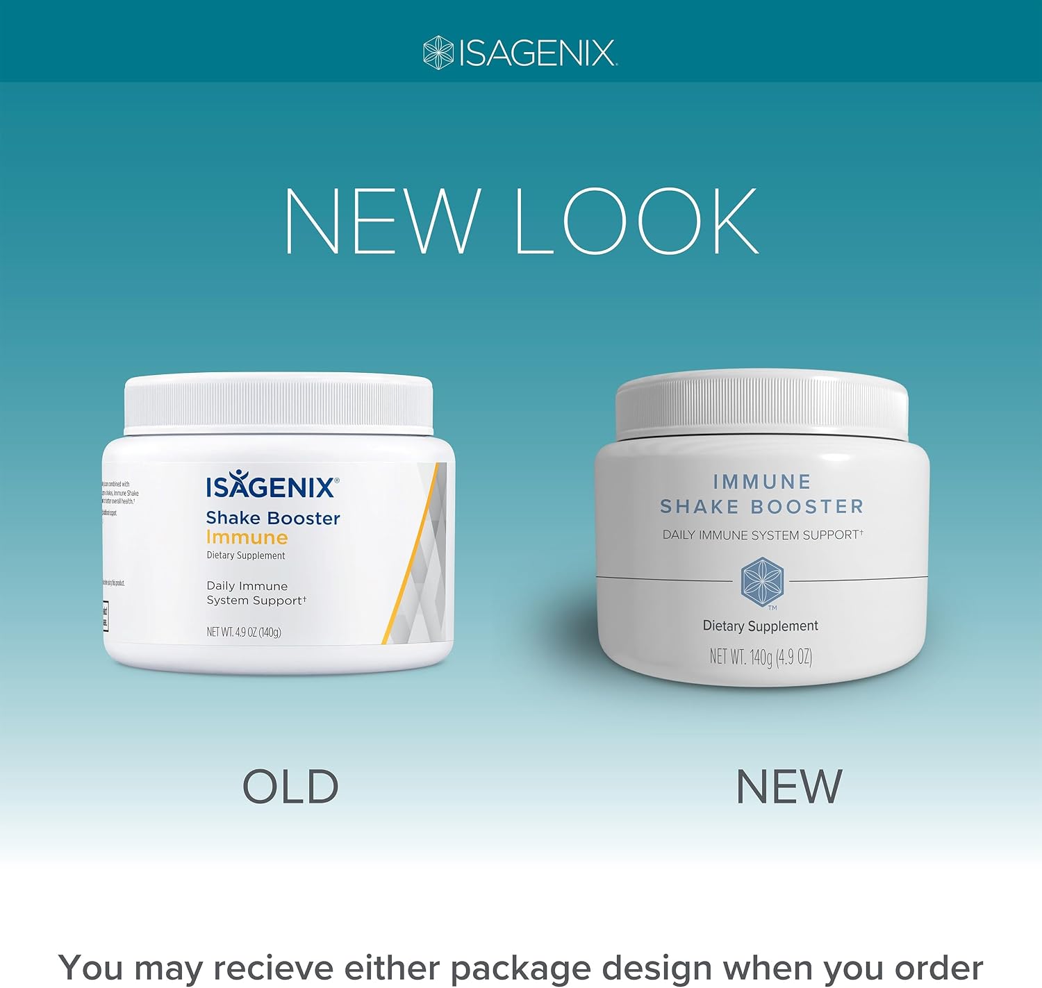 Isagenix Immune Shake Booster - Polvo Refuerzo Inmunitario con Beta-Glucanos y Hongos - Sin Sabor