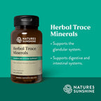 Nature's Sunshine Minerales Traza Herbales - 100 Cápsulas