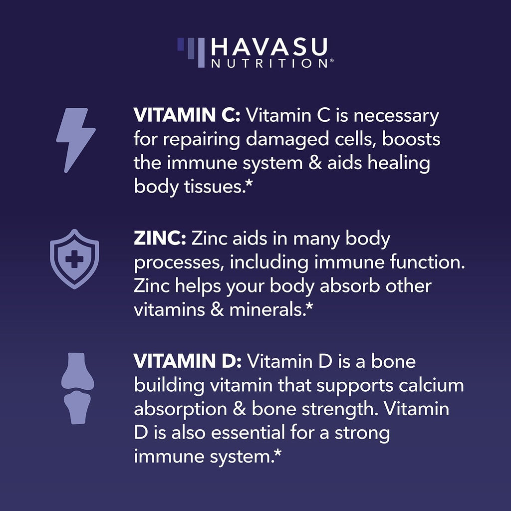 Gominolas Multivitamínicas para Adultos - Con Vitamina C, D y Zinc - 60 Gominolas - Sabor Bayas Mixtas