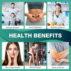 Sea Moss Gummies con Ashwagandha, Bladderwrack y Burdock Root - 60 Gominolas Veganas (2 Envases)