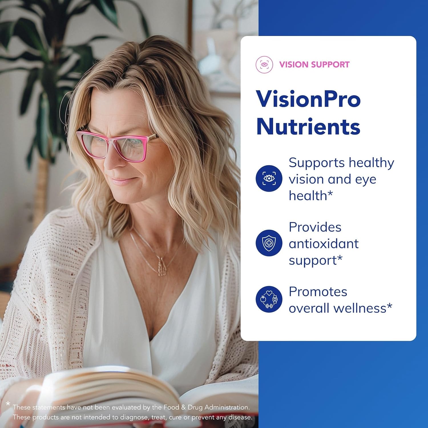 Pure Encapsulations VisionPro Nutrients | Complejo multivitamínico y mineral hipoalergénico para la visión | 90 cápsulas