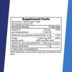 Superior Source No Shot Vitamina B12 Cianocobalamina 1000 mcg con B6, Ácido Fólico y Vitamina D3 1000 UI - 100 Comprimidos Sublinguales