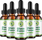Gluco Force Healthy Formula – Fórmula Saludable con Extractos Naturales, Líquido de Alta Potencia (5 Paquete – 5 Meses de Suministro)