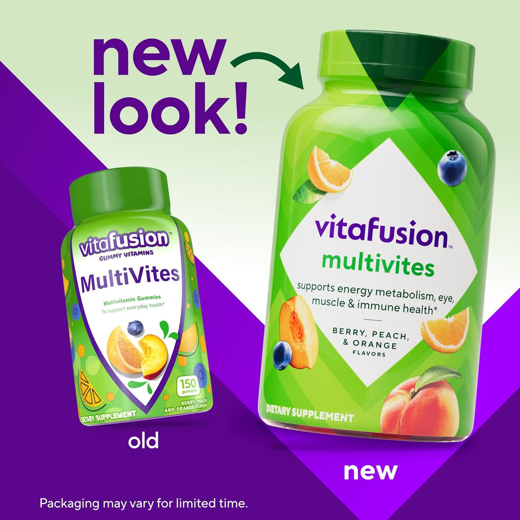 Vitafusion Multivitamínico Gomitas 120 gominolas para adultos
