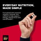 GNC Mega Men Energy & Metabolism Multivitamínico para Hombres - 180 Comprimidos