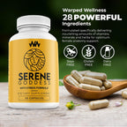 Warped Wellness Serene Goddess - Suplemento para Mujeres con Magnolia Bark