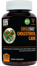 Clinical Daily Cholesterol Care - Complemento para el Colesterol con Esteroles Vegetales, Vegano, 120 Cápsulas