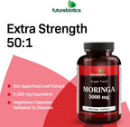 FutureBiotics Moringa 5000 mg 60 Cápsulas Vegetarianas