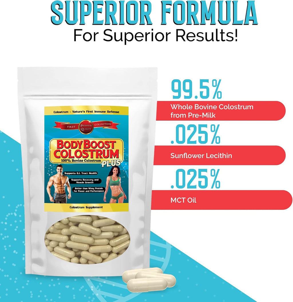 BodyBoost Calostro Bovino - 720 Cápsulas
