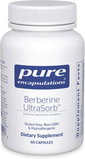 Pure Encapsulations Berberine UltraSorb - Fitosoma de Berberina 550 mg - 60 Cápsulas