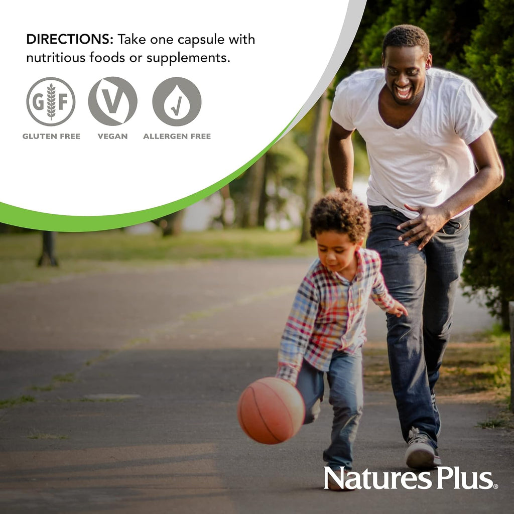 NaturesPlus Bioperine 10 (90 Cápsulas) – Extracto de Pimienta Negra para la Absorción de Nutrientes