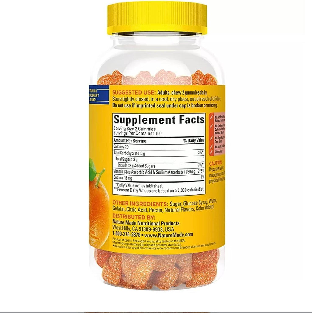 Adventure Home Extra Strength Vitamina C 500 mg - 180 Gominolas (90 Días de Suministro)