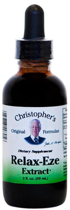 Christopher's Original Formulas Relax-Eze Extract | 2 fl oz | Liquid Herbal Formula for Relaxation