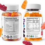 DR. MORITZ Pack Gominolas de Magnesio y Multivitamínicas para Niños - 240 Gominolas - Sin OGM, Vegetarianas