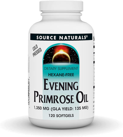 Source Naturals Aceite de Onagra 1350 mg, 120 Cápsulas Blandas – Image 1