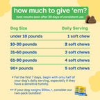 Happy Paws Probióticos para Perros (100 Masticables Blandos)