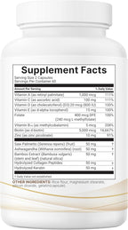 Micro Ingredients Complejo de Vitaminas para el Cabello, 120 Cápsulas