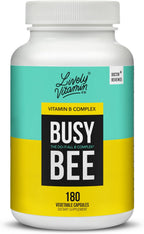 Busy Bee - Complejo B con Colina - 180 Cápsulas Veganas