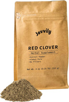 Jovvily Polvo de Trébol Rojo - 454 g - Puro, sin rellenos ni aditivos