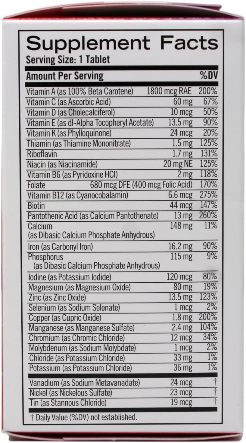 Geritol Multivitamínico Apoyo Nutricional – 100 Comprimidos