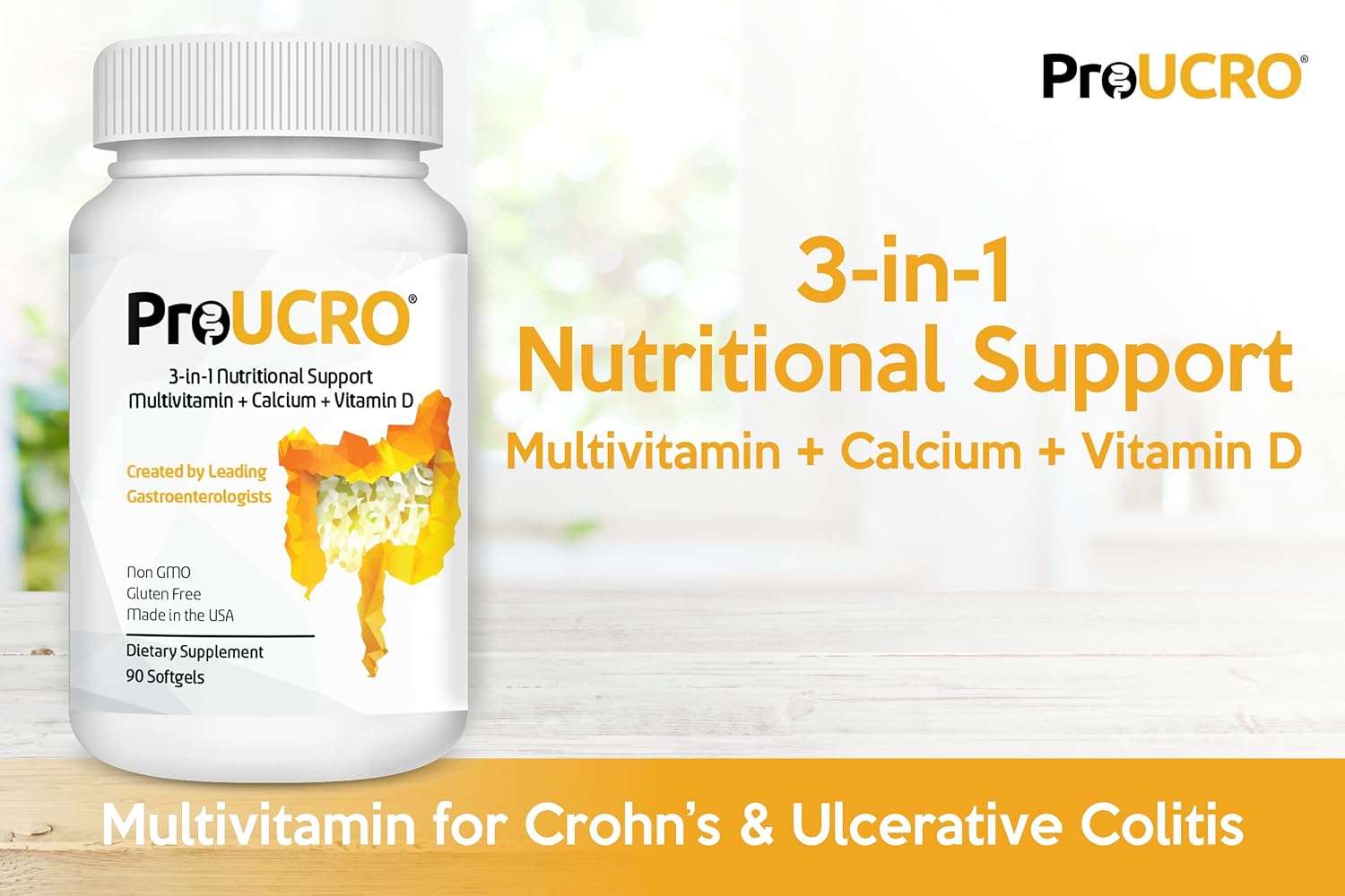 Multivitamínicos para el Intestino: Apoyo Nutricional para IBD - Cápsulas Blandas (30 Días)