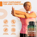 EarthNutri UC-II Colágeno y MSM - Complemento Articular, 60 Cápsulas