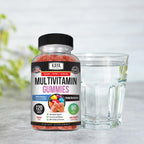 Kaya Naturals Multivitamínico en Gominolas para Adultos, 120 gominolas, Sabor Fresa