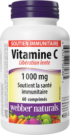 Webber Naturals Vitamin C Timed Release 1,000 mg, 60 Tablets