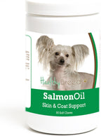 Healthy Breeds Chinese Crested Salmon Oil Soft Chews 90 Count