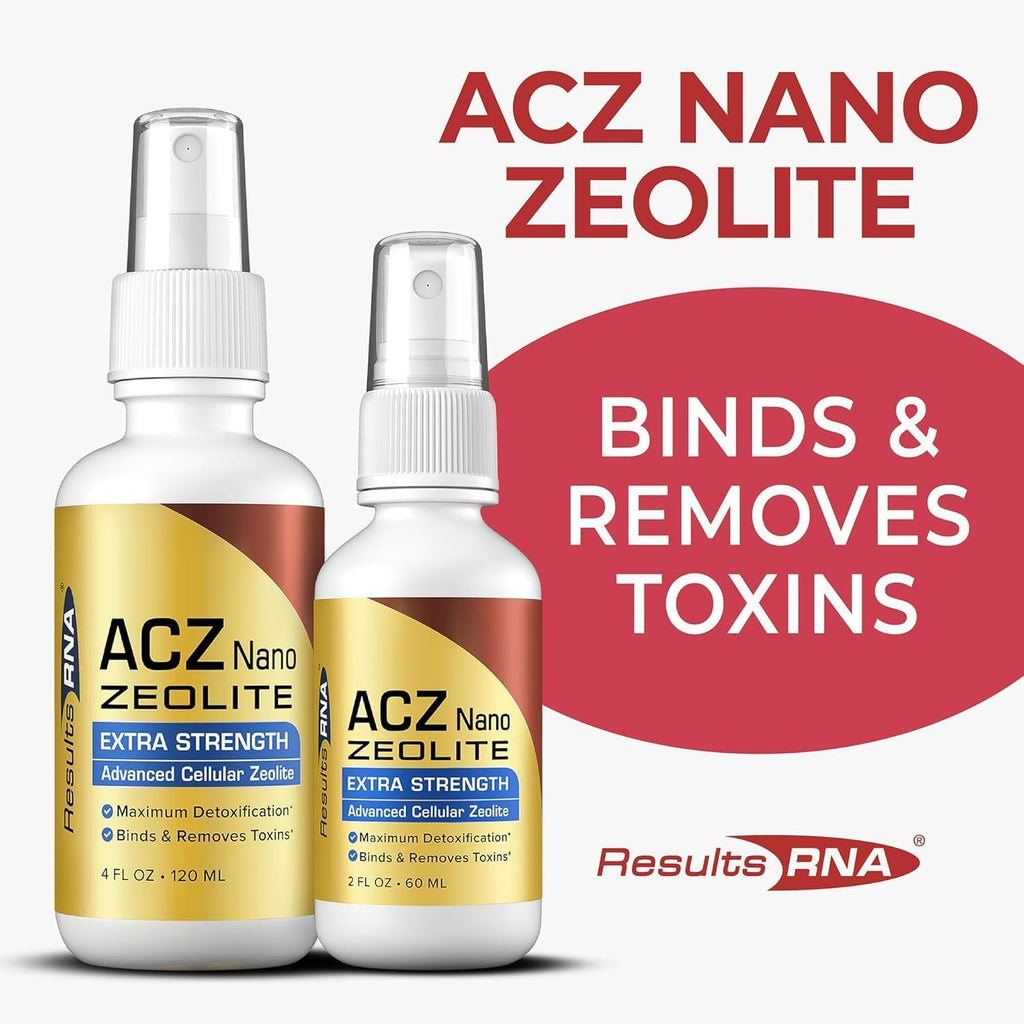 Results RNA – Sistema Definitivo de Apoyo Inmunológico – ACS 200 Silver/ACZ Nano Zeolita/ACG Glutatión/ACN Neuro (60 ml - 30 dosis - 2000 mg)
