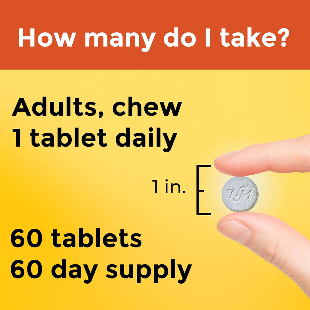 Nature Made Vitamin C Chewable 500 mg, 60 Tablets