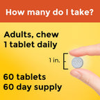 Nature Made Vitamin C Chewable 500 mg, 60 Tablets