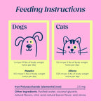 Taily AminoPets Suplemento Líquido de Hierro para Perros y Gatos