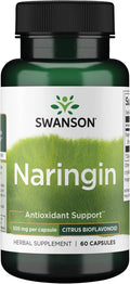 Swanson Naringina Bioflavonoide Cítrico 500 mg, 60 Cápsulas