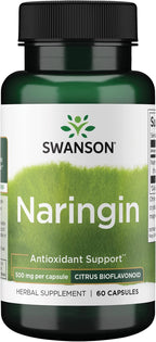 Swanson Naringina Bioflavonoide Cítrico 500 mg, 60 Cápsulas