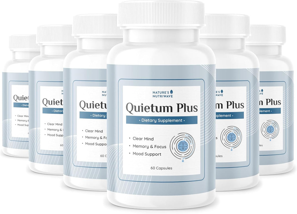 Quietum Plus – Cápsulas de Extractos Herbales – 60 Cápsulas
