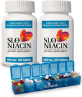Slo-Niacin Niacina de Liberación Lenta 500 mg - 200 Comprimidos