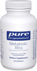 Pure Encapsulations Metabolic Xtra | Suplemento para apoyar el metabolismo de los hidratos de carbono y la homeostasis* | 90 Cápsulas