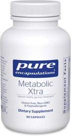Pure Encapsulations Metabolic Xtra | Suplemento para apoyar el metabolismo de los hidratos de carbono y la homeostasis* | 90 Cápsulas