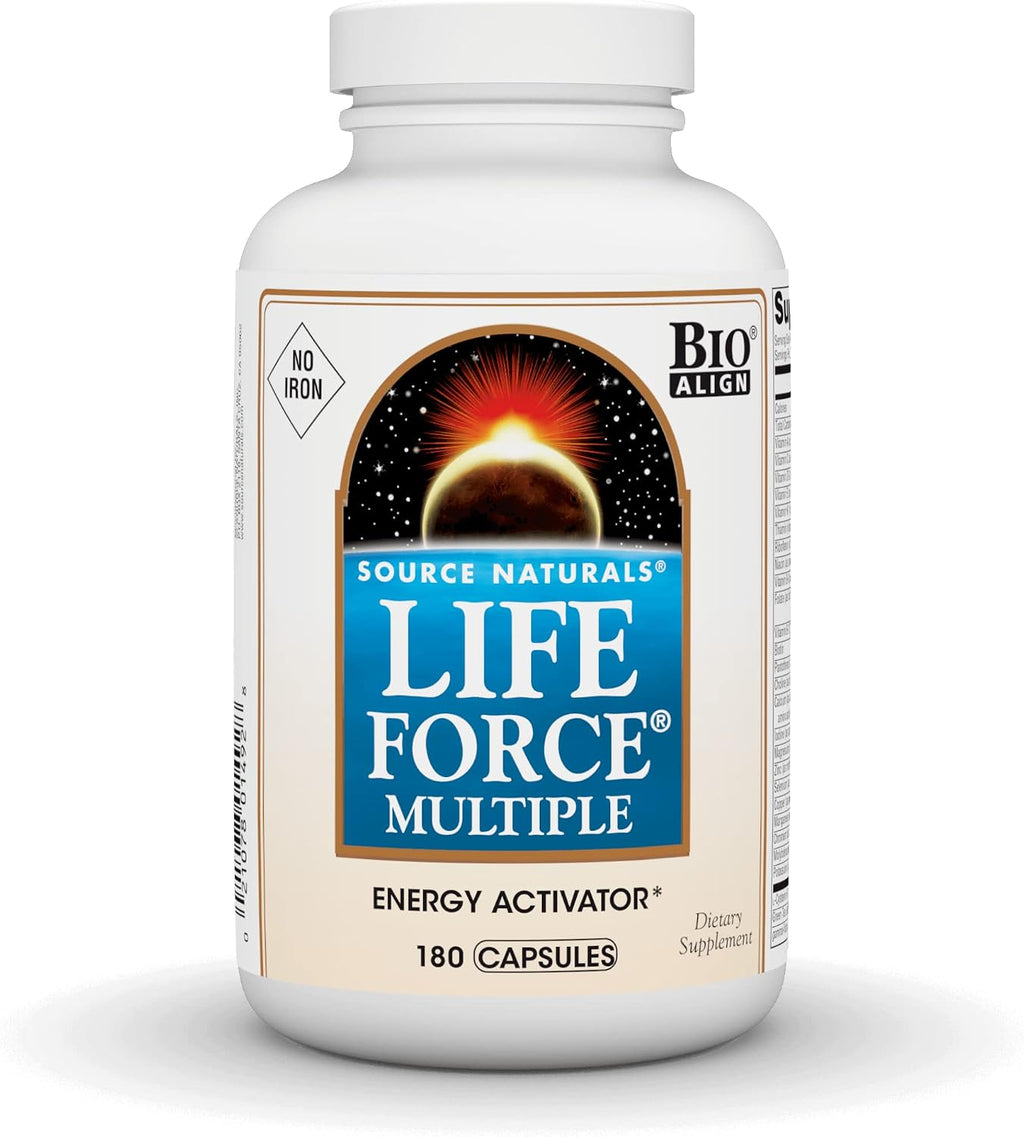 Source Naturals Life Force Multivitamínico Sin Hierro - 120 Cápsulas