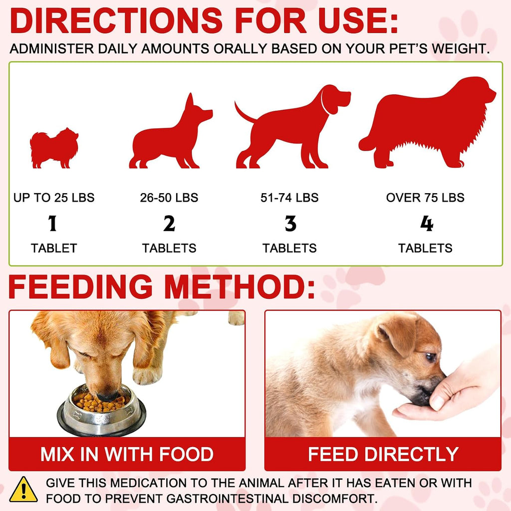 Complemento de Arándano para Perros - 180 Comprimidos Sabor Pollo