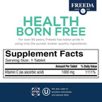 FREEDA Vitamina C 1000mg Sustained Release - 100 Tablets