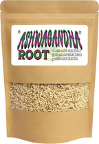 Raíz de Ashwagandha Orgánica | Withania Somnifera | Cultivada en Oregón | 100% Natural y No GMO | 113 g (4 oz)