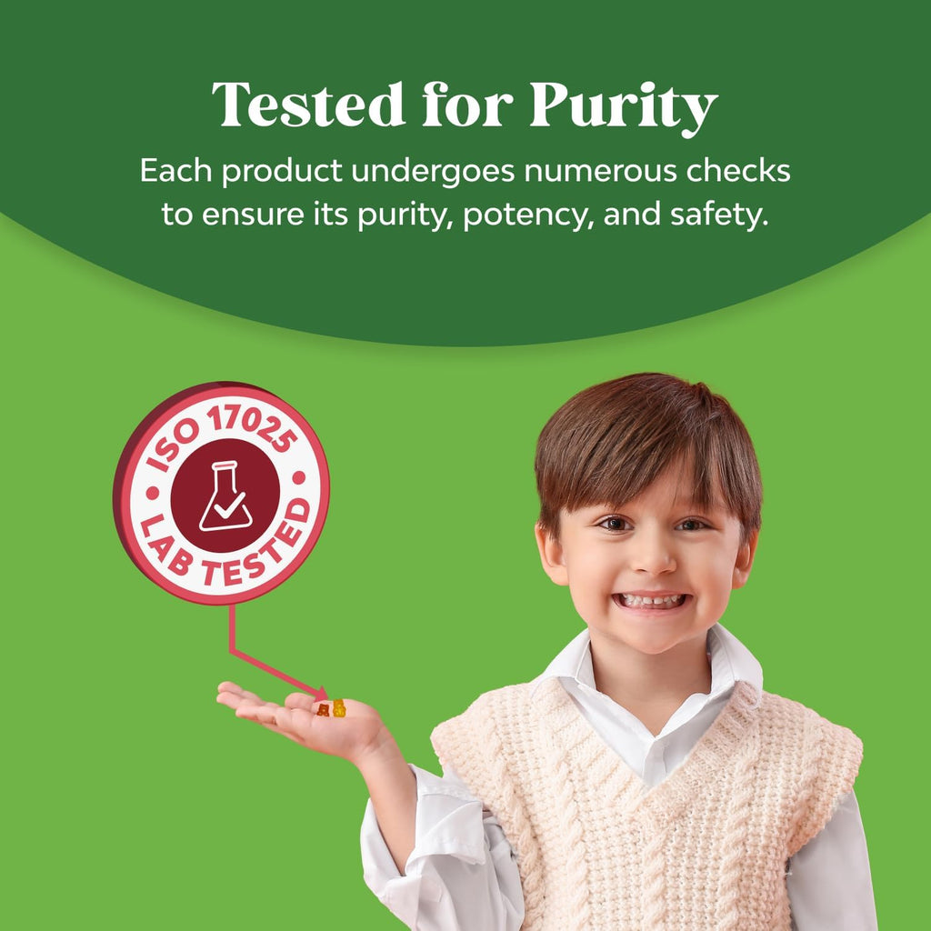 Natures Craft Gominolas Multivitamínicas para Niños - Vegano - 14 Vitaminas y Minerales Esenciales - 120 Unidades