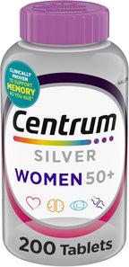 Centrum Silver Women Multivitamínico para Mujeres 50+ - 200 Comprimidos