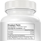 Quercetina para Perros con Bromelina – Apoyo al Sistema Inmunitario y Alivio Inflamatorio – 120 Comprimidos Masticables