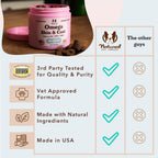 Omega Chews para Perros con Aceite de Salmón y Omega 3 – Apoyo para Piel, Pelo y Articulaciones (180 unidades)